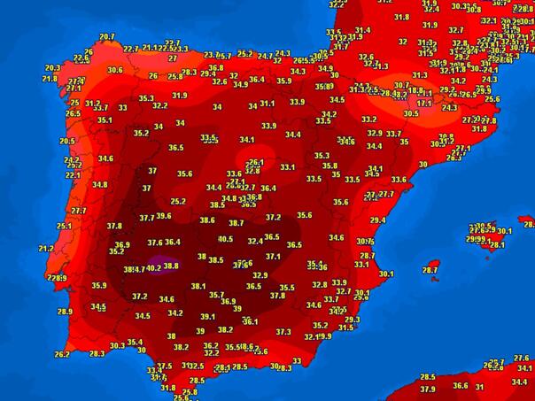 U Španiji i Portugalu izmjerene temperature do 40 stepeni