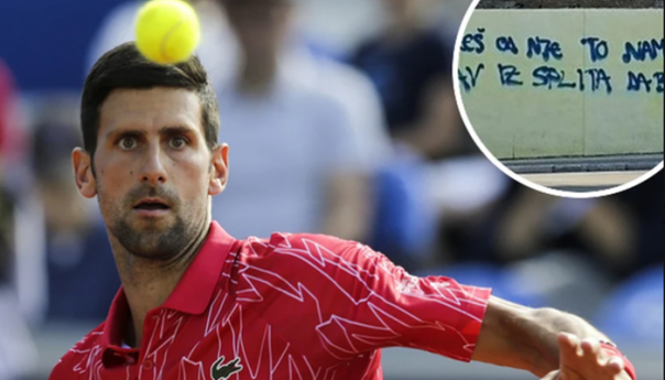 U Splitu osvanuo neprimjeren grafit upućen Đokoviću