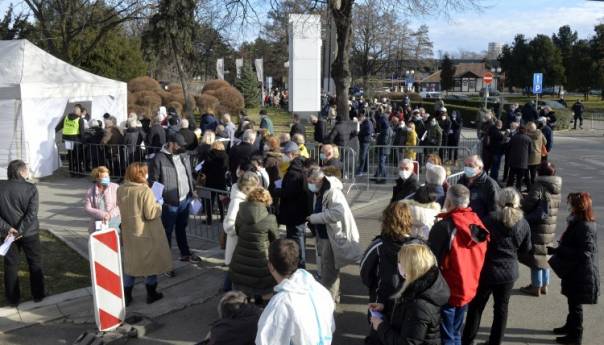 U Srbiji 1.622 novozaraženih, 15 preminulih