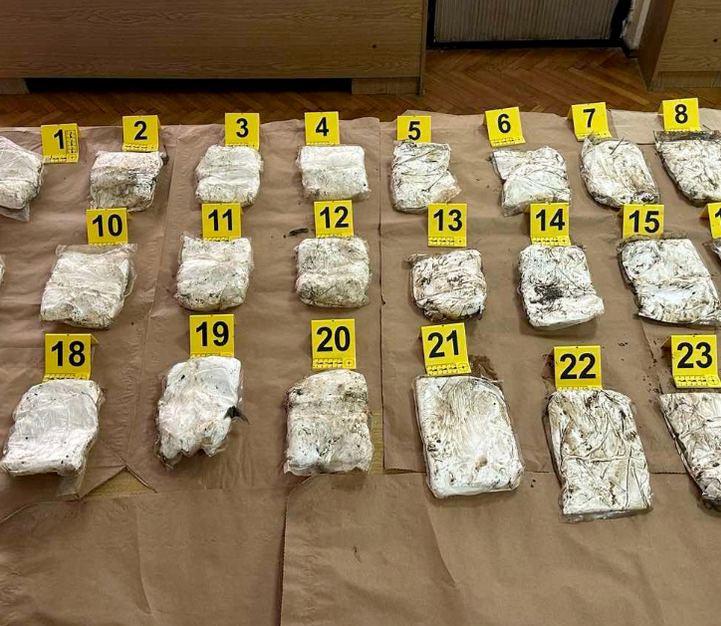 U Srbiji pronađeno 25 kila amfetamina zakopano u zemlji