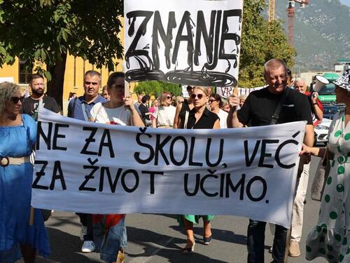 U srijedu protestna šetnja sindikata obrazovanja HNK