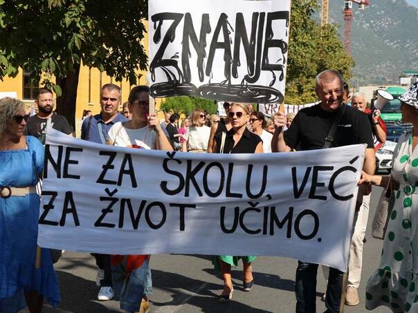 U srijedu protestna šetnja sindikata obrazovanja HNK