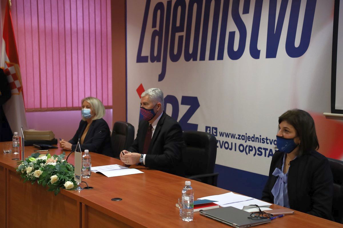 U srijedu sjednica Predsjedništva HDZ-a BiH