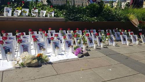 Švedska: Izložene slike djece ubijene u izraelskim napadima na Gazu