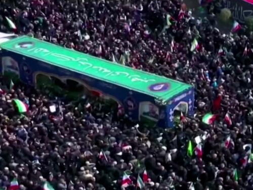 U Teheranu klanjana dženaza Larijaniju i Soleimaniju