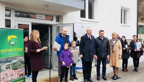 U Tešnju završena izgradnja zgrade za socijalno stanovanje
