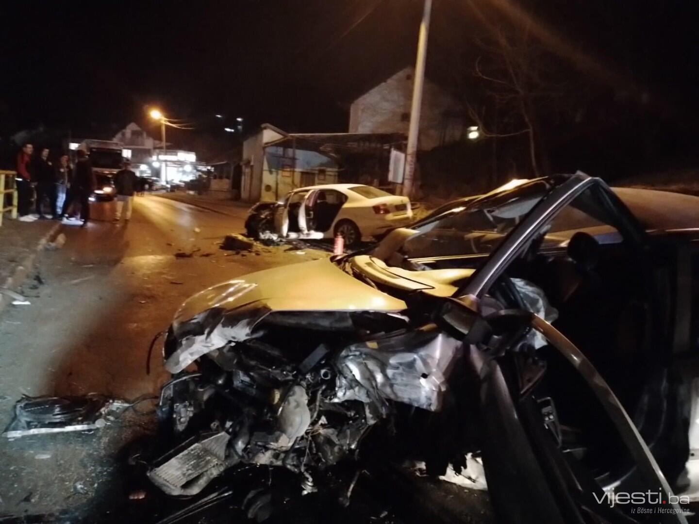 U TK se dogodilo 11 saobraćajnih nesreća, osam osoba povrijeđeno