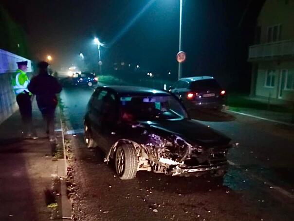 U TK se dogodilo 15 saobraćajnih nesreća, devet osoba povrijeđeno