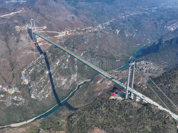 U toku je izgradnja najvećeg mosta na svijetu visokog 625 metara