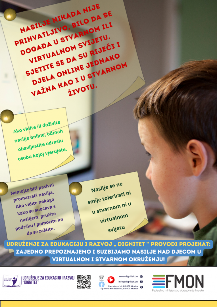 U toku projekt suzbijanja nasilja nad djecom i mladima na internetu
