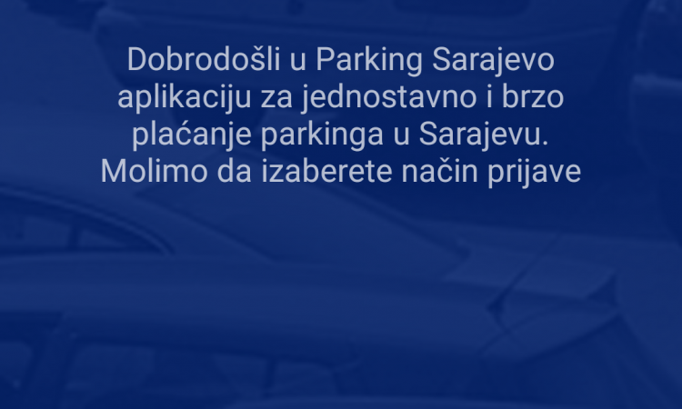 U toku trodnevna testna faza primjene mobilne aplikacije 'Parking Sarajevo'