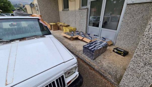 U Trebinju oduzete cigarete vrijedne više od 70.000 maraka