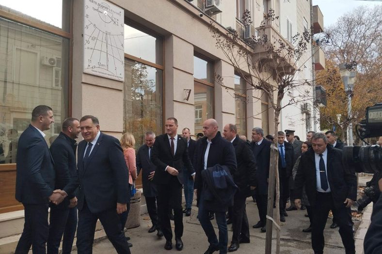 U Trebinju se održava sastanak Dodika, Viškovića i Vučevića