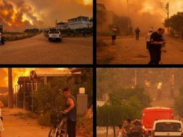 U Turskoj bjesne požari: Na terenu helikopteri, avioni, vatrogasci i hiljade ljudi