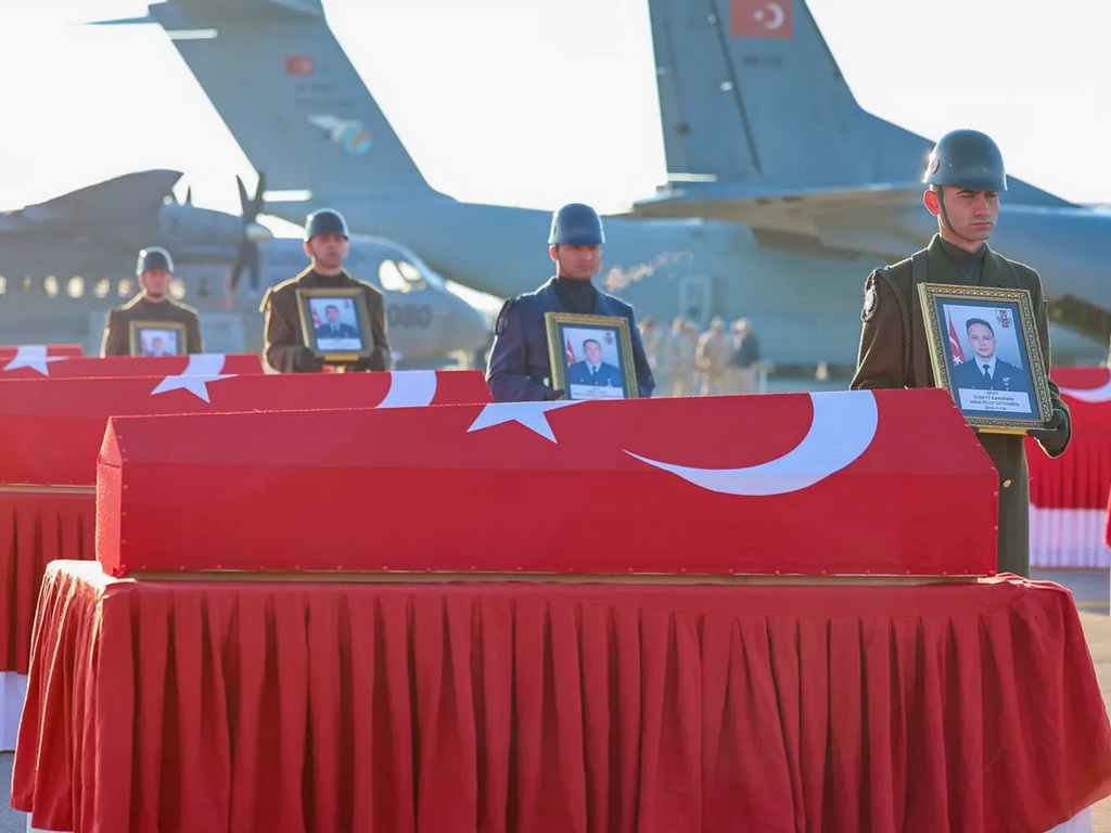 U Turskoj održana komemoracija vojnicima poginulim u padu aviona na granici Azerbejdžana i Gruzije