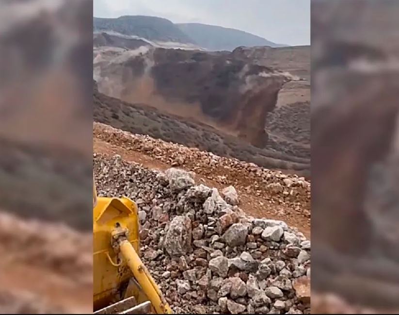 U Turskoj se urušio rudnik zlata, objavljen snimak nesreće