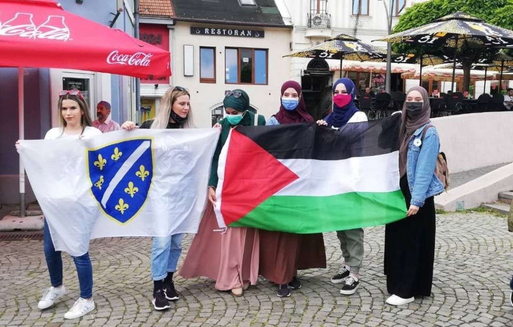 U Tuzli održan skup podrške palestinskom narodu
