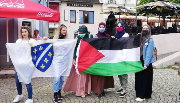 U Tuzli održan skup podrške palestinskom narodu