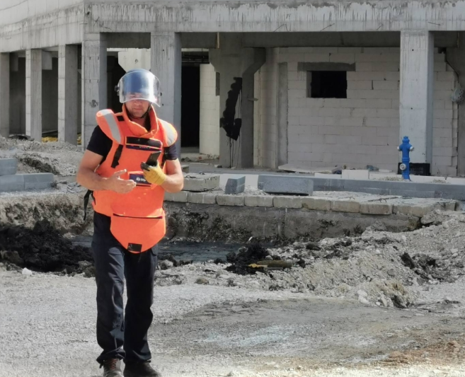 U Tuzli pronađeno neeksplodirano zrno tenkovske granate