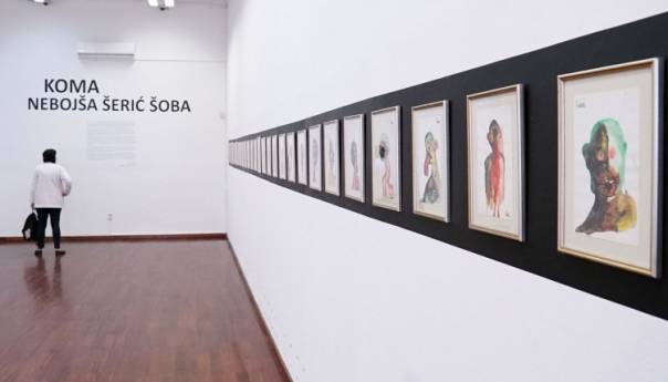 U Umjetničkoj galeriji otvorena izložba radova Nebojše Šerića Šobe