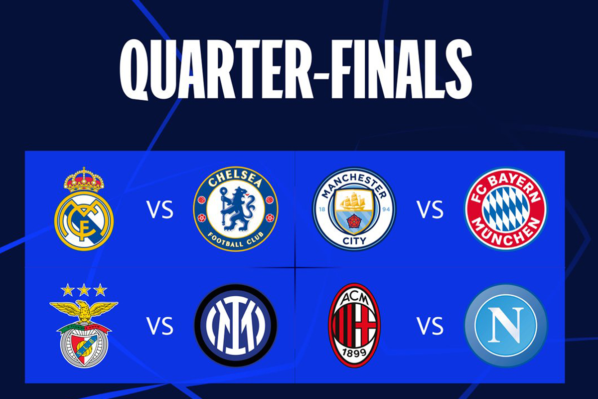 U utorak mečevi četvrtfinala: Manchester City - Bayern Minhen, Benfica - Inter Milan