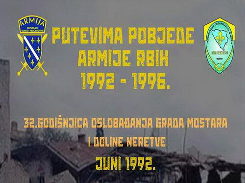 U utorak počinje manifestacija 'Putevima pobjede Armije RBiH 1992.-1996.'