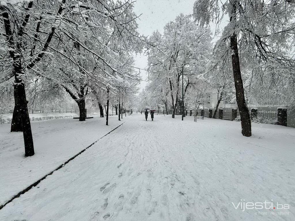 U većem dijelu zemlje sutra snijeg, na jugu kiša
