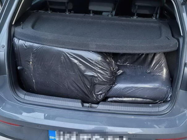 Kod Ljubuškog zaplijenjeno 56 kilograma duhana