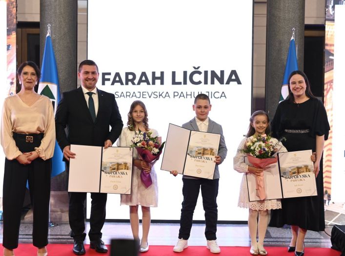 U Vijećnici održana svečana sjednica i dodijeljena priznanja povodom Dana grada Sarajeva