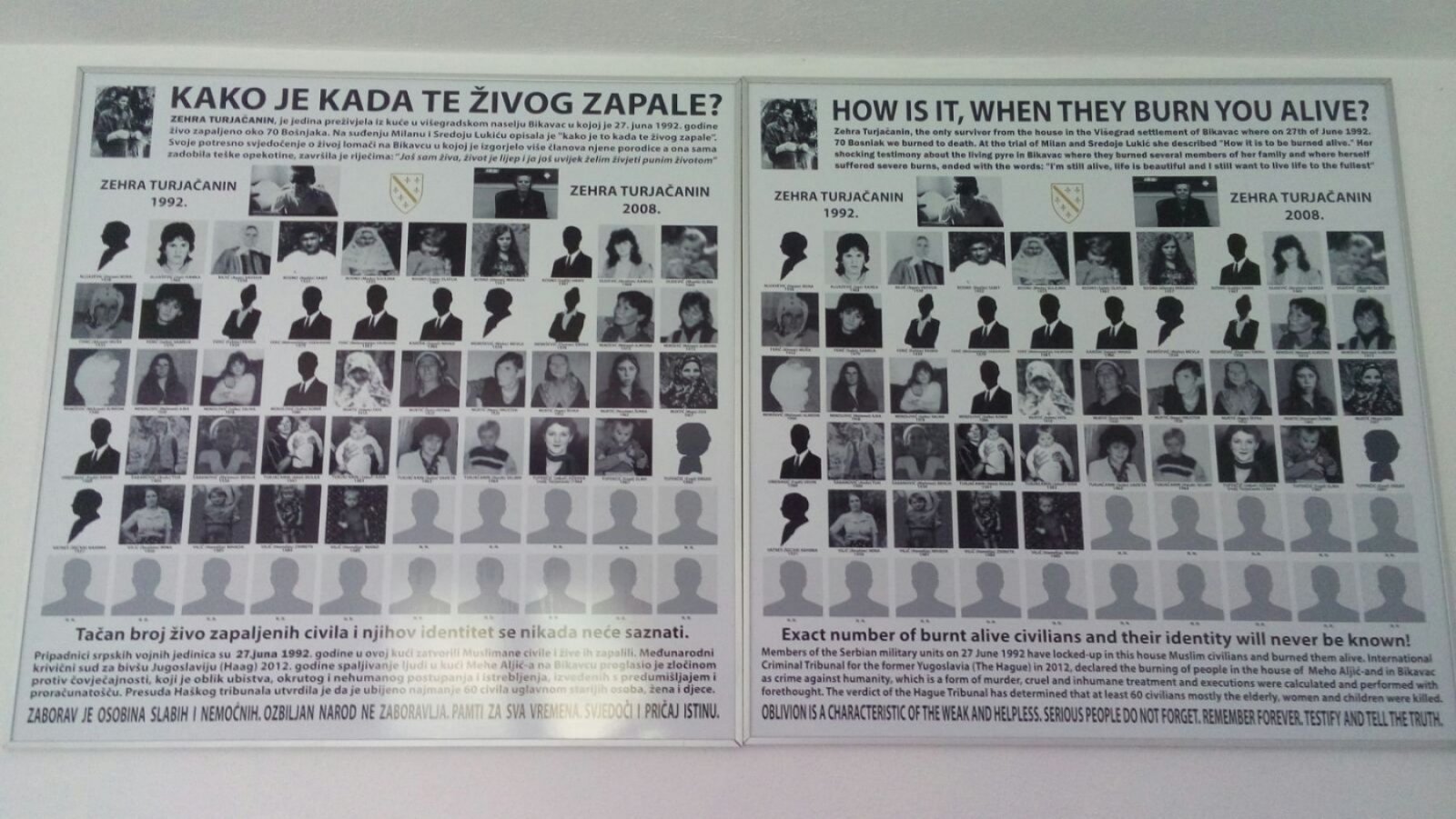 U Višegradu obilježena 28. godišnjica "živih lomača"