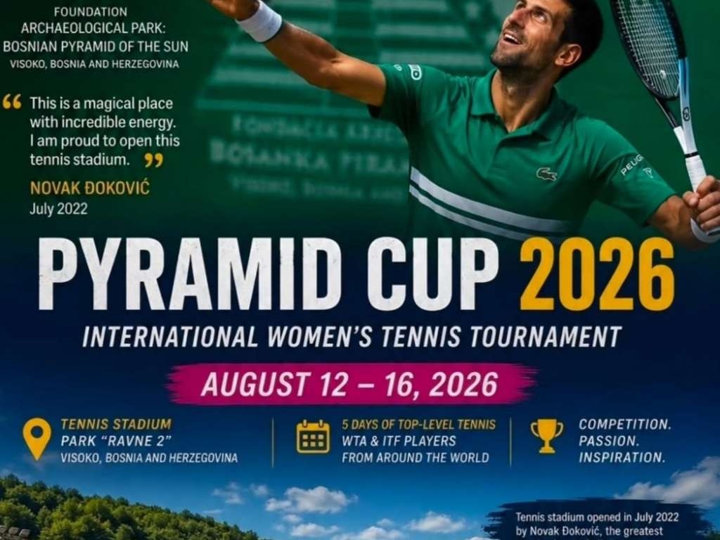 U Visokom sutra počinje najjači ženski teniski turnir u BiH "Pyramid Cup"