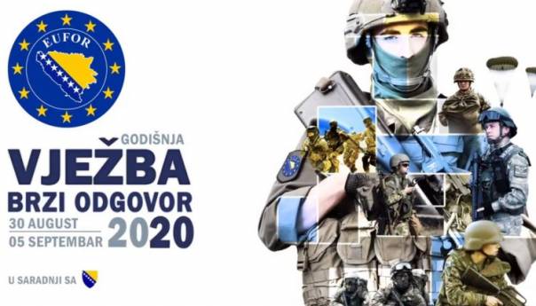 U vježbi 'Brzi odgovor 2020' učestvovat će predstavnici 20 država