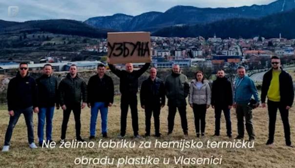 U Vlasenici skup protiv fabrike načelnika Kraljevića