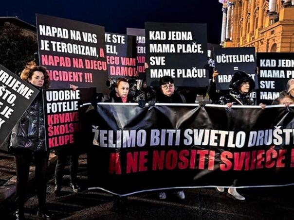 U Zagrebu krenuo mimohod 'Za sigurnu školu', okupljeno preko 300 građana