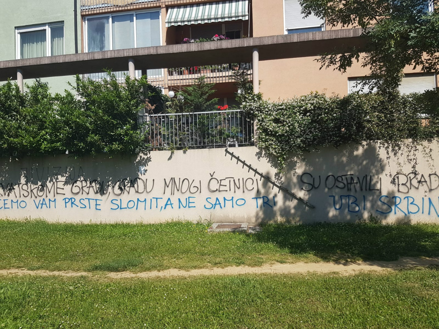U Zagrebu nove degutantne poruke upućene Srbima