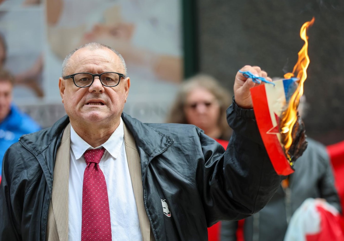 U Zagrebu održan protest za podršku ustaškom pozdravu