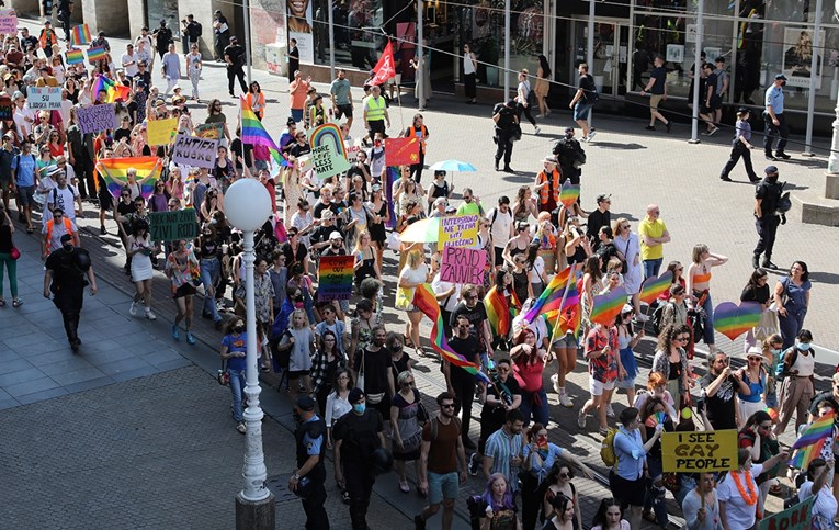 U Zagrebu održana Parada ponosa, prisustvovao i gradonačelnik Tomašević