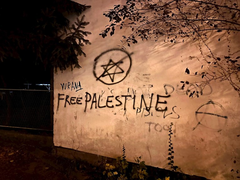 U Zagrebu osvanuli protužidovski grafiti