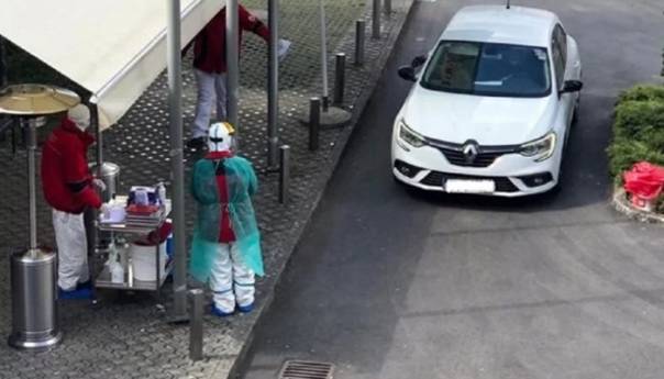 U Zagrebu uvedeno testiranje na koronavirus iz auta
