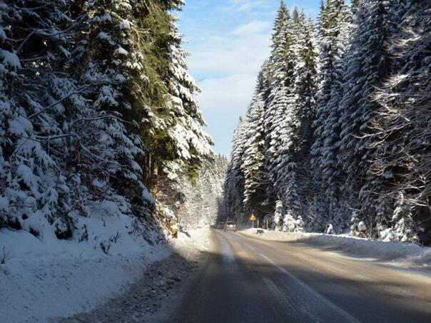 U zapadnim krajevima BiH na pojedinim pravcima snijeg na kolovozu