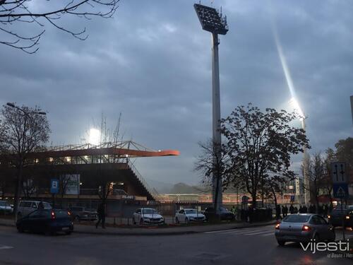 U Zenici kao da se ne igra utakmica Zmajeva: Pogledajte prazne ulice