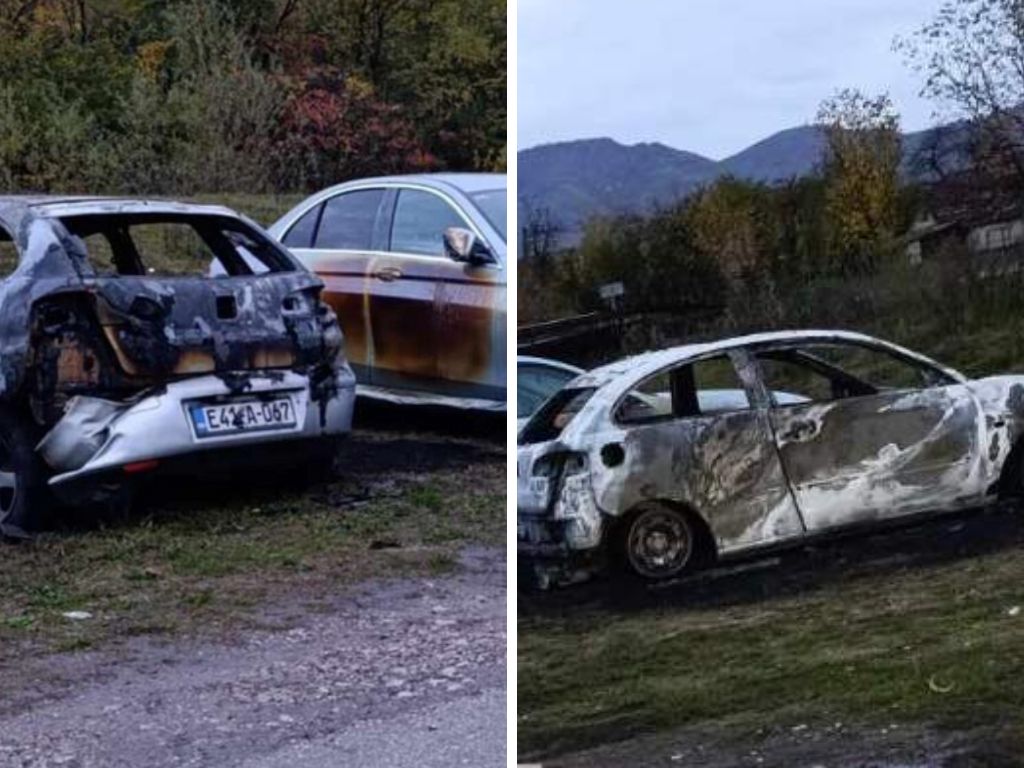 U živiničkom naselju izgorjela dva automobila