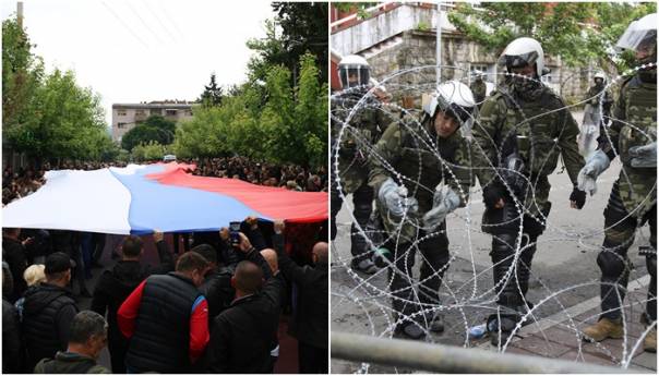 U Zvečanu počeo novi protest srpskih građana