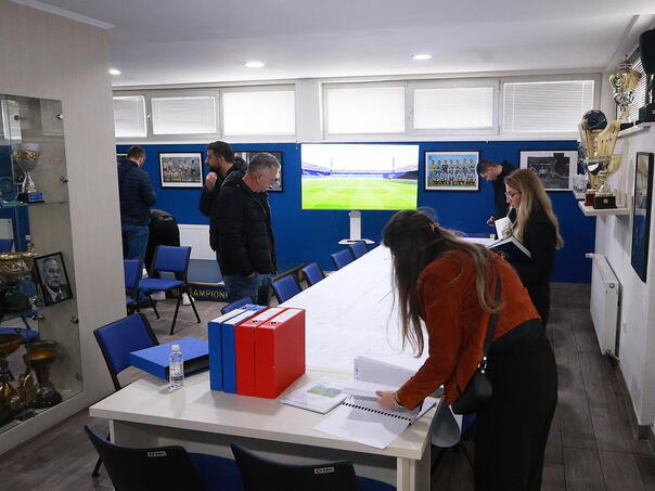 Ubrzo počinje izgradnja južne tribine Grbavice