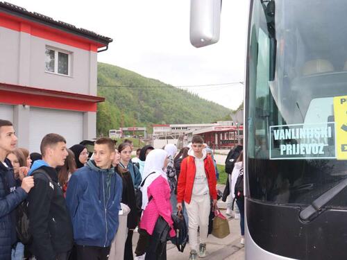 Učenici iz Novog Travnika u posjeti Srebrenici