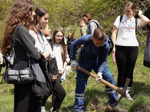 Učenici KS na Igmanu: Umjesto učionice akcije pošumljavanja i učenje o ekologiji
