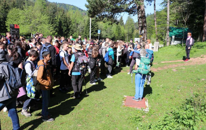 Učenici sedmog razreda osnovnih škola u KS danas osvajaju Trebević