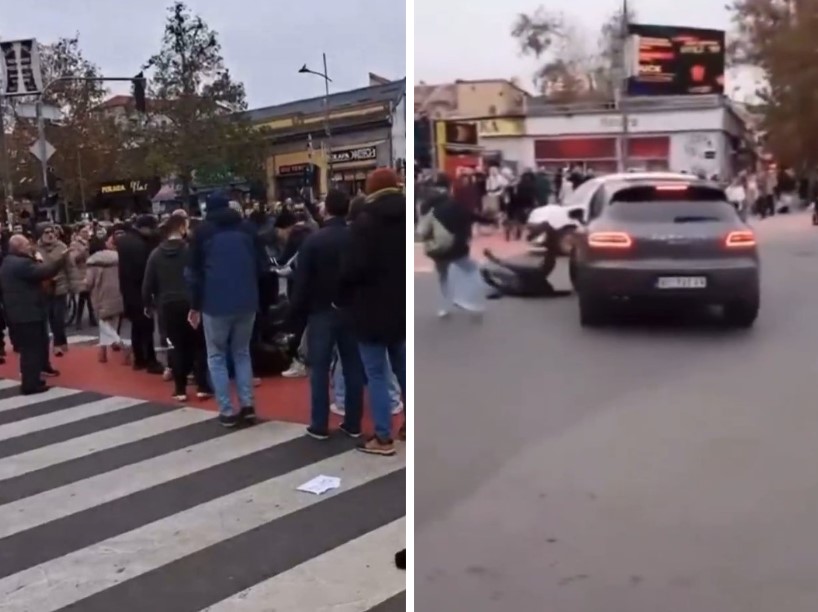Autom pokošen čovjek na skupu 'Zastani Srbijo', objavljen video i detalji o vlasniku