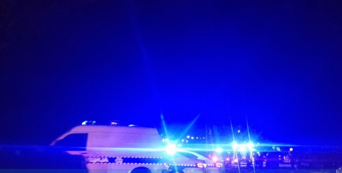 Udes kod Mrkonjić Grada, na terenu policija, Hitna pomoć i vatrogasci