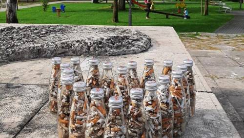 Udruga mladih Agape skupljanjem opušaka obilježila Svjetski dan čišćenja